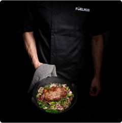 Cooked by chefs