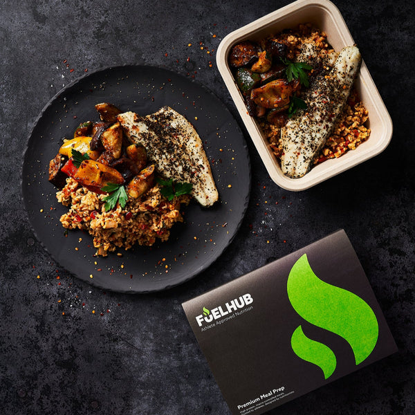 Sea Bass with Mediterranean Bulgar Wheat & Ratatouille