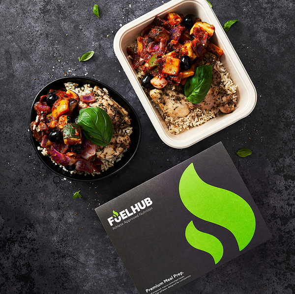 Sicilian Chicken Caponata with Wholegrain Rice & Med Veg