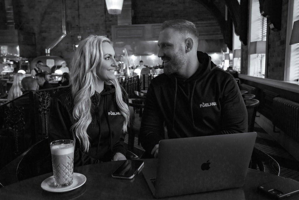 Fuel Hub founder Michelle & James Laithwaite.