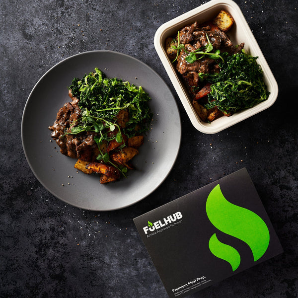 Rosemary & Thyme Beef with Honey Roasted Roots & Cabbage
