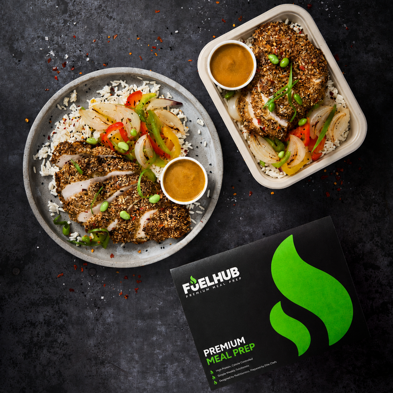 Salt & Pepper Chicken with Chinese Curry Sauce