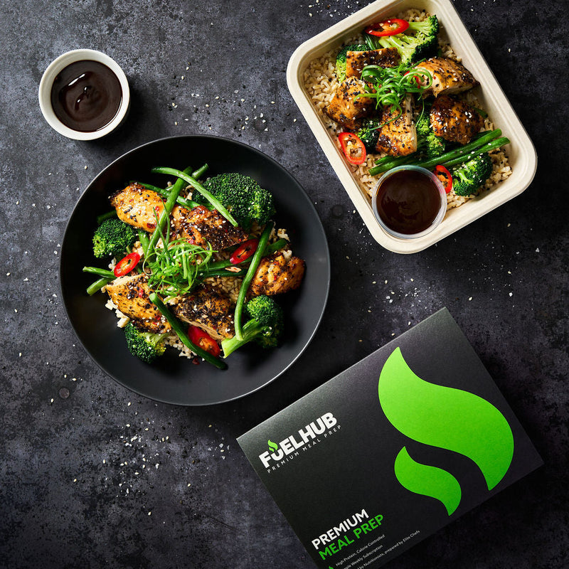 Honey & Garlic Chicken Rice Bowl