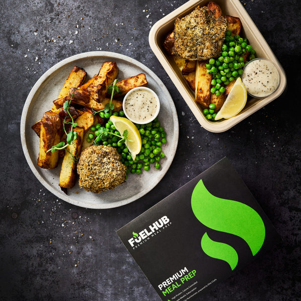 Fish & Chips - with peas & tartare sauce