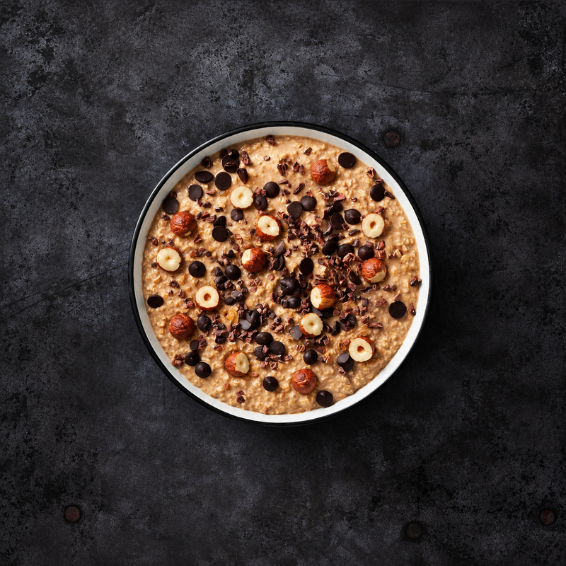 Chocolate Hazelnut Protein Oats