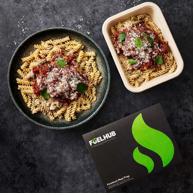 Italian Chicken Pasta with Tomato Sauce & Grana Padano